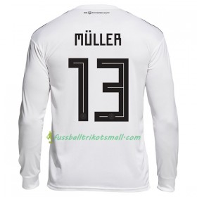 Fußballtrikots Deutschland Muller 13 WM 2018 Langarm Heimtrikotsatz kaufen